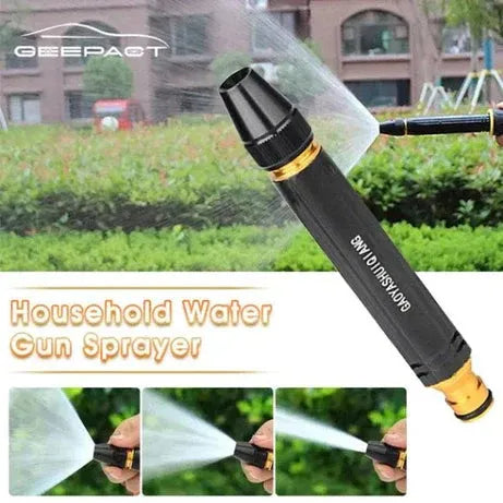 Water Spray Nozzle Hose Pipe Adjustable Metal Spray Nozzle