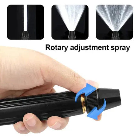 Water Spray Nozzle Hose Pipe Adjustable Metal Spray Nozzle